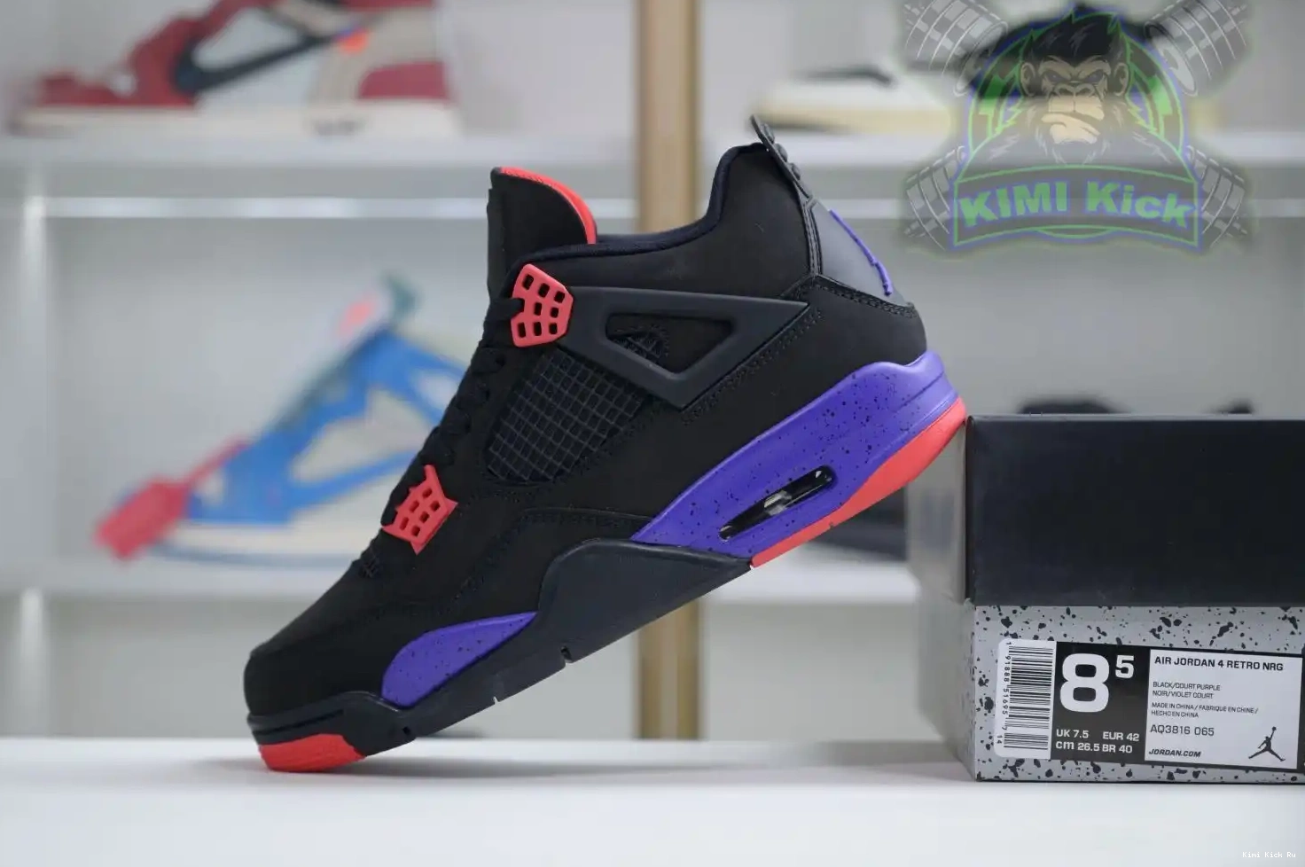 4 Jordan Air nrg retro Jordan （2018） raptors Kimikick 0807